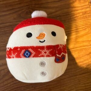 Festive Snowman Squishmallow